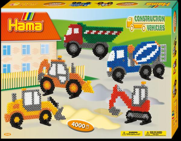 Hama - Geschenkpackung Baufahrzeuge